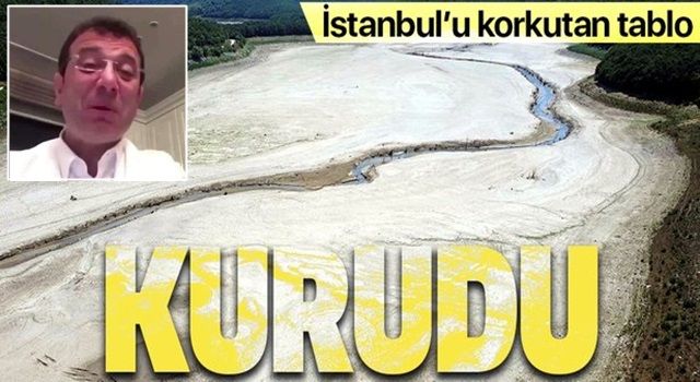 İstanbul'u korkutan haber! Kazandere ve Pabuçdere barajları kurudu