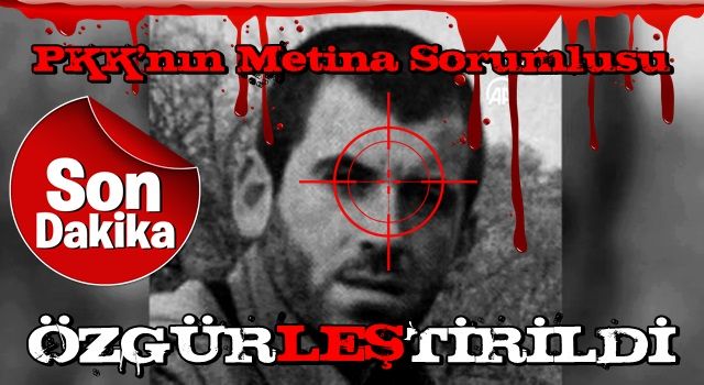 PKK'nın sözde Metina istihbarat sorumlusu Ahmet Bal etkisiz hale getirildi.