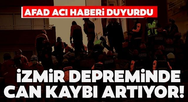 İzmir depreminde can kaybı 107'ye yükseldi