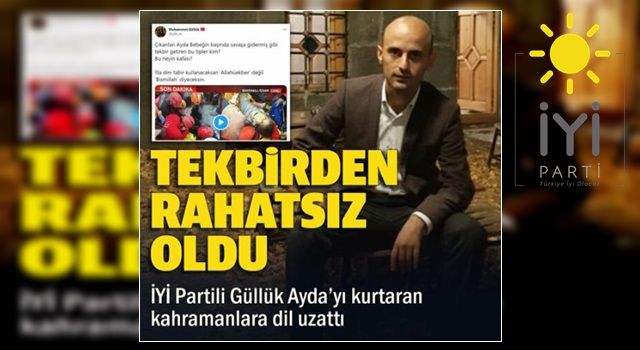 İYİ Partili Güllük: Ayda bebeği çıkaranlar tekbir atarak neyin kafasını yaşıyor