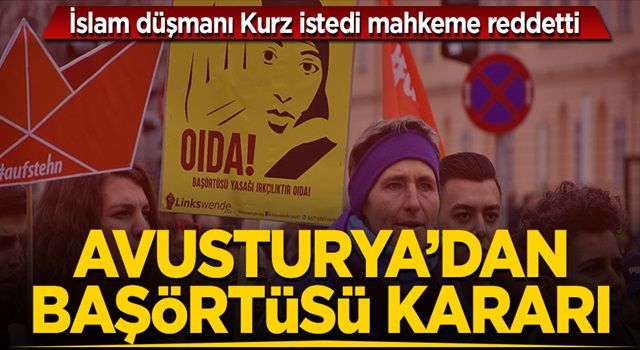 Avusturya, ilkokullarda başörtüsü yasağının anayasaya aykırı olduğuna hükmetti