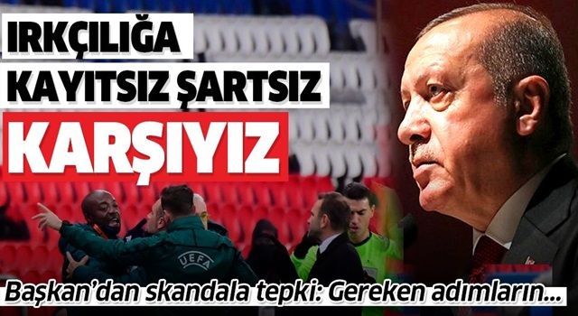 Cumhurbaşkanı Erdoğan ırkçılıkla ilgili tweet attı