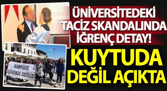 Ege Üniversitesi'ndeki skandalda yeni detaylar ortaya çıktı!