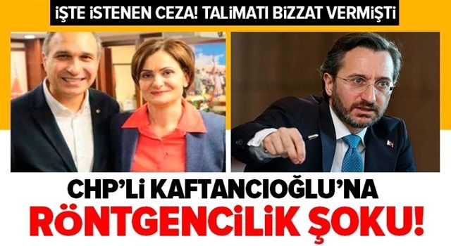 CHP'li Canan Kaftancıoğlu için istenen ceza belli oldu! Fahrettin Altun'un evinin fotoğraflanmasının talimatını vermişti.