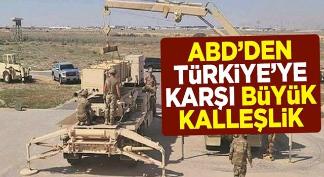 ABD, terör örgütü PKK’ya Patriot getirdi