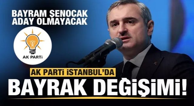 AK Parti İstanbul'da bayrak değişimi! Şenocak aday olmayacağını açıkladı