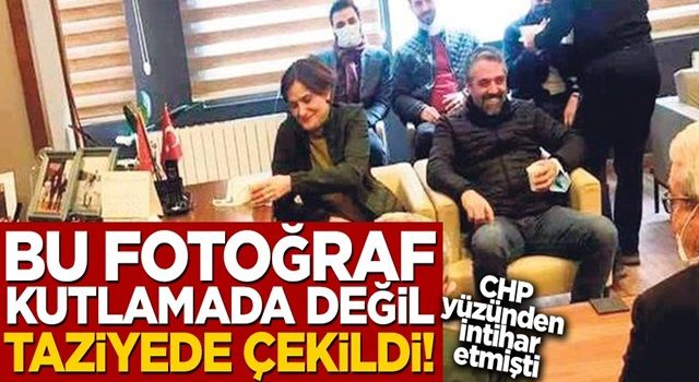 Bu fotoğraf kutlamada değil taziyede çekildi! Kaftancıoğlu şaşırtmadı