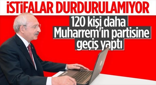 Sakarya'da 120 kişi Muharrem İnce için CHP'den istifa etti