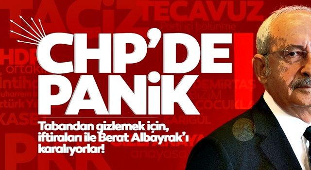 Skandallarla boğuşan CHP'de panik! İç sorunların üzerini ekonomi saldırıları ile örtüyorlar!