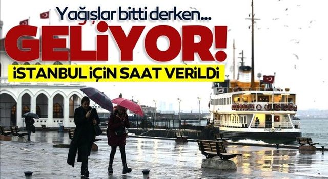 Yağışlar bitti derken... Meteoroloji'den İstanbul için son dakika hava durumu ve yağış uyarısı yapıldı!