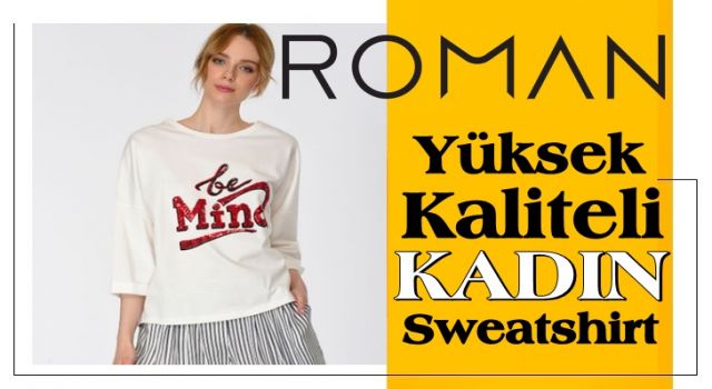 Yüksek Kaliteli Kadın Sweatshirt