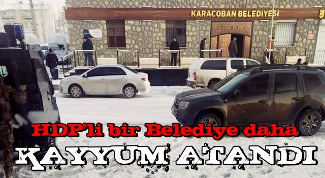 Bir belediyeye daha kayyum atandı