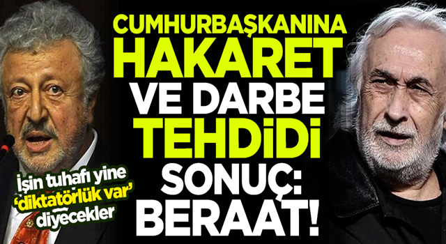 Cumhurbaşkanına hakaret ve darbe tehdidinde Müjdat Gezen ve Metin Akpınar'a beraat!