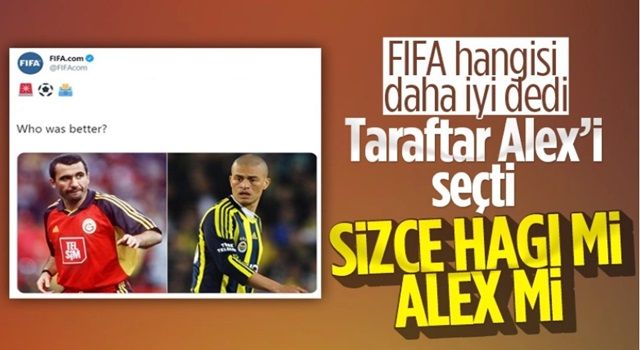 FIFA'nın oylamasını Alex kazandı