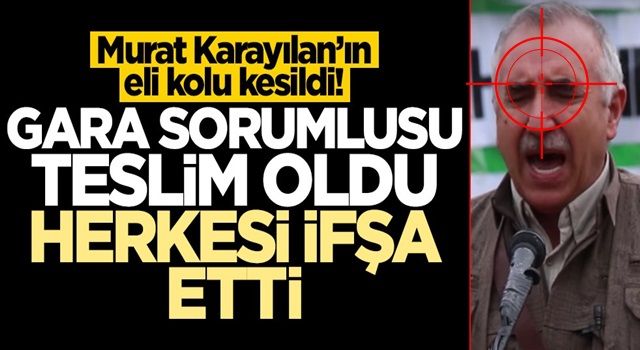 Murat Karayılan'ın eli kolu kesildi! En yakınındaki isimlerden biri teslim oldu, herkesi ifşa etti