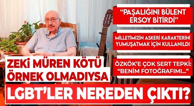 Özdemir Erdoğan: Zeki Müren kötü örnek olmadıysa LGBT’ler nereden çıktı?