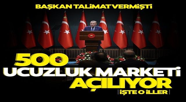 Aracısız satış yapan 500 ucuzluk marketi açılıyor