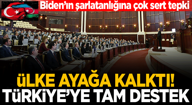 Azerbaycan ayağa kalktı! Biden’ın şarlatanlığına çok sert tepki