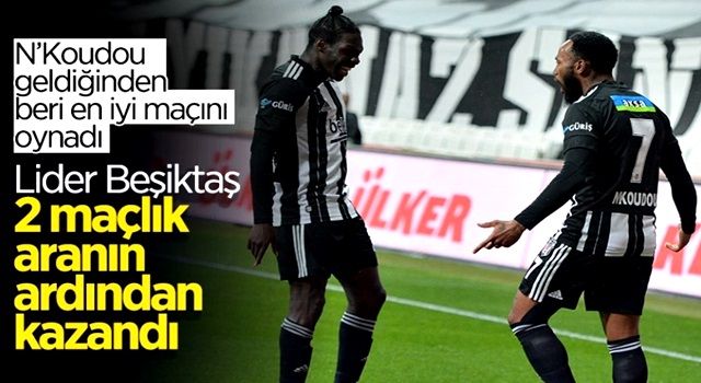 Beşiktaş, Kayserispor'u 3 golle mağlup etti