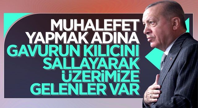 Cumhurbaşkanı Erdoğan'dan gündeme dair açıklamalar