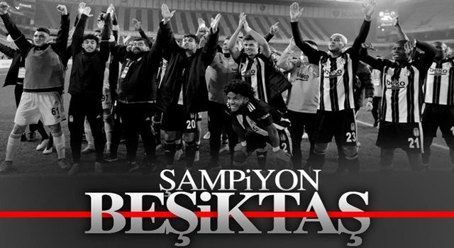 2020-2021 sezonu şampiyonu Beşiktaş