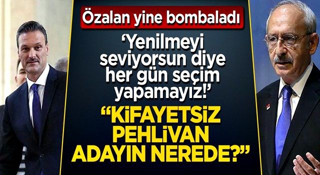 Alpay Özalan: Yenilmeyi seviyorsun diye her gün seçim yapamayız