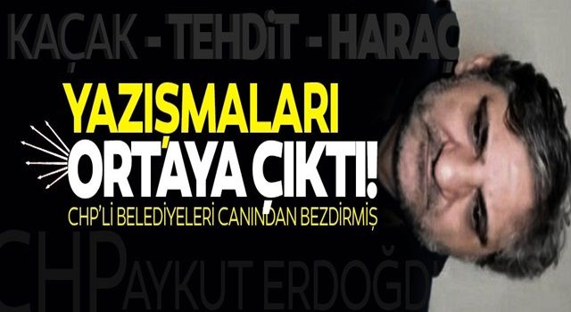 CHP'li Aykut Erdoğdu CHP'li belediyeleri haraca bağlamış! Yazışmaları ortaya çıktı