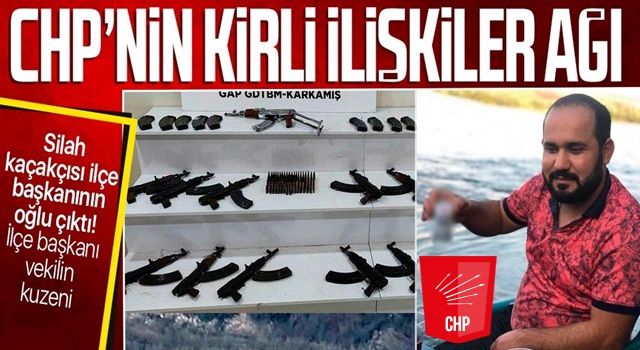 CHP’li İlçe Başkanı Mehmet Polat'ın oğlu silah kaçakçısı çıktı!