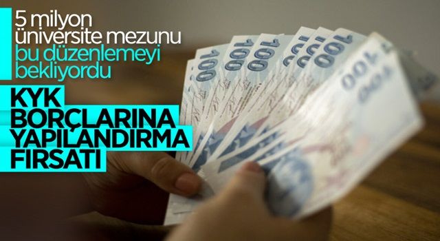 Öğrenim kredisi borçları tekrar yapılandırılıyor