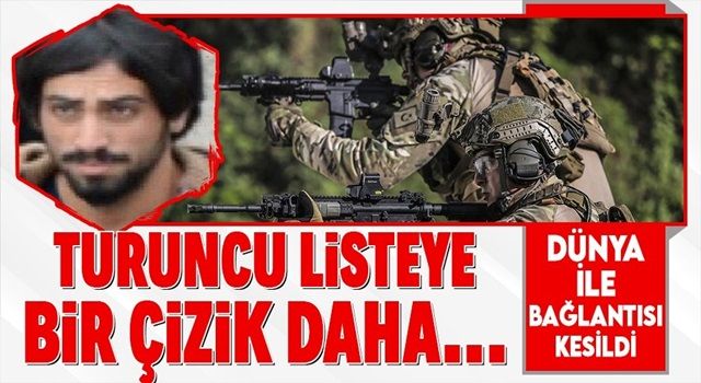 Turuncu listeye bir çizik daha! 1 milyon TL ödülle aranan PKK'lı terörist Hatip Kılıç etkisiz hale getirildi