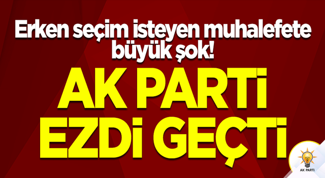 AK Parti, CHP, İYİ Parti, BBP, SP ve Gelecek Partisi yarıştı! Kazanan bakın kim oldu...