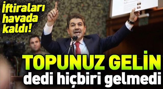 Başkan Göksu “Hodri meydan!” dedi, medya kuruluşları cesaret edemedi!