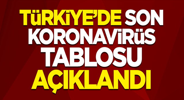 Türkiye'de 7 Haziran 2021 tarihine ait koronavirüs tablosu açıklandı