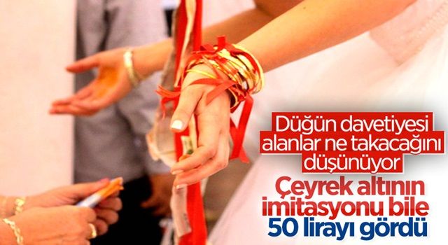 Yükselen altın fiyatları imitasyonu yöneltti