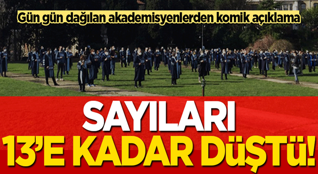 Sayıları 13'e kadar düşen azınlık akademisyenler! İddialı söylemleri ile komik duruma düştüler