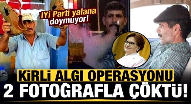 Yalana doymuyorlar! Kirli algı operasyonu 2 fotoğrafla çöktü