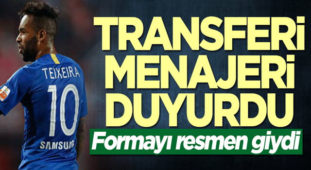 Alex Teixeira formayı giydi! Transferi menajeri duyurdu