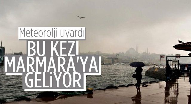 Meteoroloji, Marmara Bölgesi için uyarıda bulundu