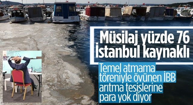 Müsilaj Komisyonu Başkanı Mustafa Demir: İstanbul'un Marmara'da kirlilik yükü yüzde 76