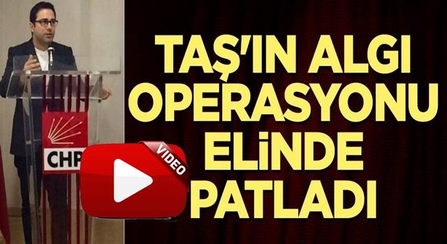 Taş'ın algı operasyonu elinde patladı