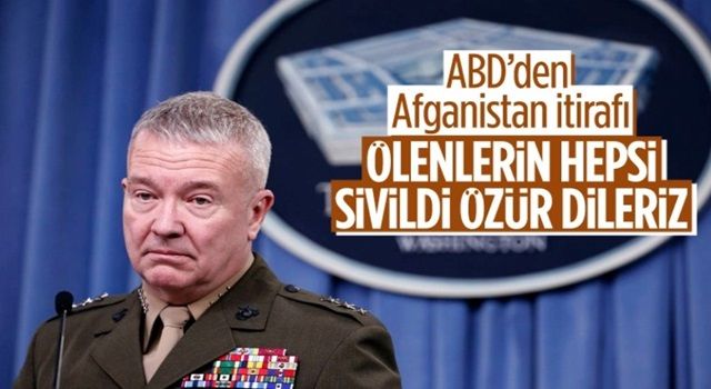 ABD'den açıklama: Afganistan'daki saldırıda siviller öldü, özür dileriz