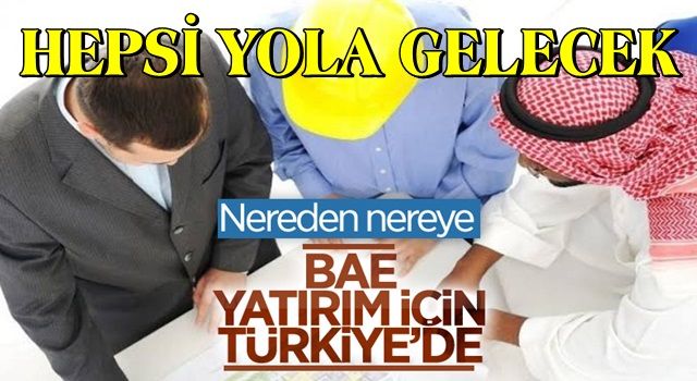 BAE'nin dev fonları, yatırım için Türkiye'ye geliyor