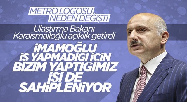 Bakan Karaismailoğlu, simge değişikliğinin nedenini açıkladı