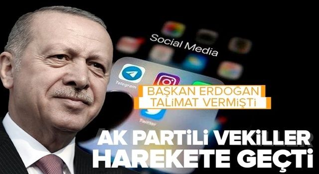 Başkan Erdoğan talimat vermişti! AK Parti, yalan habere karşı sahaya iniyor .