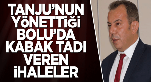 Tanju’nun yönettiği Bolu’da kabak tadı veren ihaleler