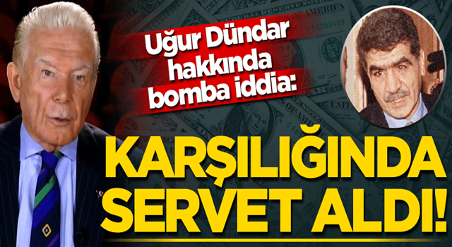 Uğur Dündar hakkında bomba iddia! "Haber yapmamak karşılığında servet aldı"