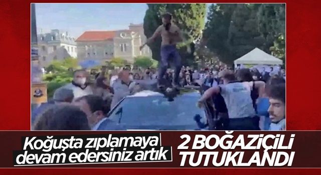 Boğaziçi Üniversitesi'nde gözaltına alınanlardan 2'si tutuklandı