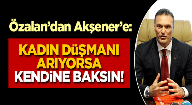 Alpay Özalan: Meral Akşener kadın düşmanı arıyorsa kendine baksın!