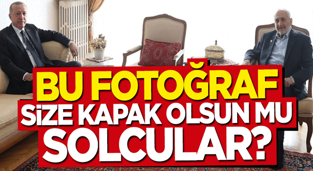 Bu fotoğraf size kapak olsun mu solcular?