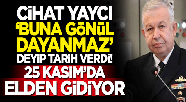 Cihat Yaycı 'buna gönül dayanmaz' deyip tarih verdi! Kritik Kerkük mesajı